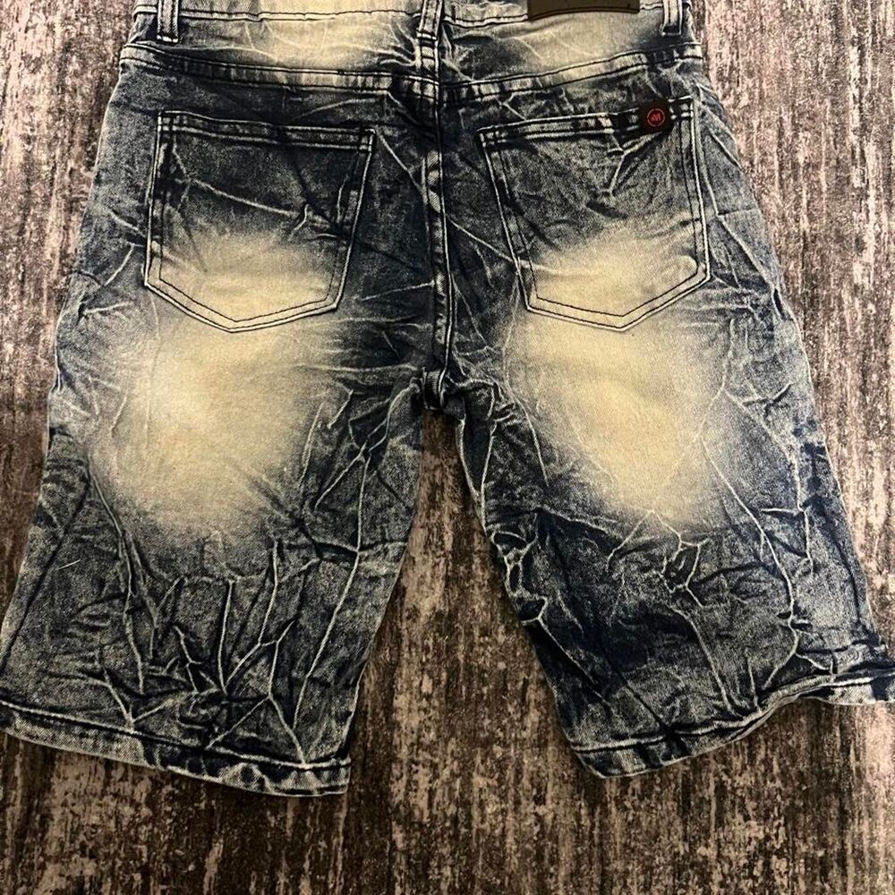 Mecca Men's Blue and Navy Shorts